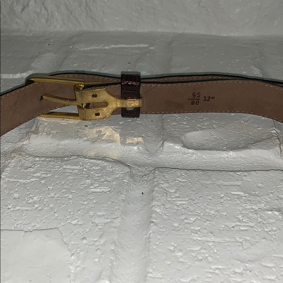 Saks Fifth Avenue Lizard Belt - Picture 5 of 7